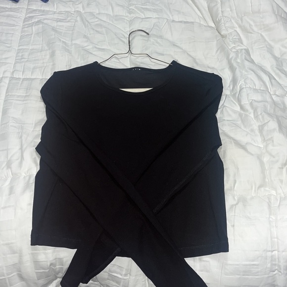 Workout long sleeve built in bra shirt - Picture 2 of 2